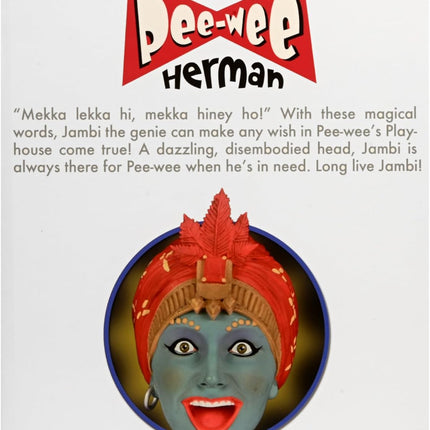 NECA Pee-wee Herman - Jambi - Head Knockers Bobbleheads