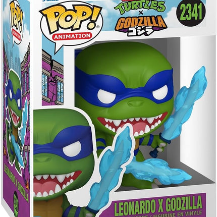 Funko Pop! Animation: Godzilla X TMNT - Leonardo x Godzilla Vinyl Figure #2341