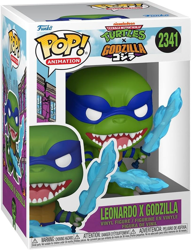 Funko Pop! Animation: Godzilla X TMNT - Leonardo x Godzilla Vinyl Figure #2341