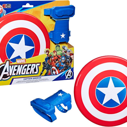 Marvel Avengers Captain America magnetic shield and gauntlet