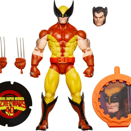 Marvel Legends Series Wolverine, X-Men Retro Comics Secret Wars Collectible 6...