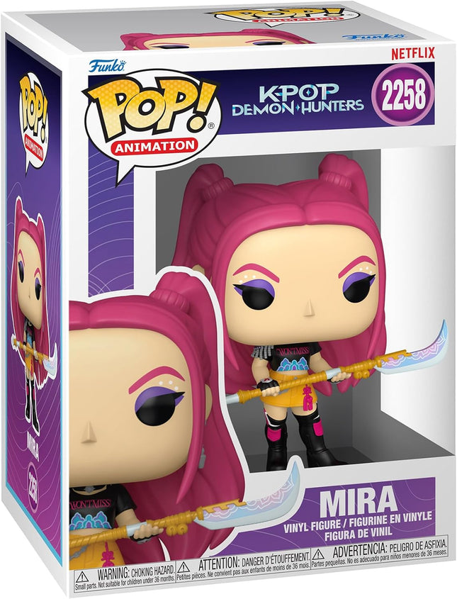 Funko Pop! Animation: Kpop Demon Hunters - Mira Vinyl Figure #2258