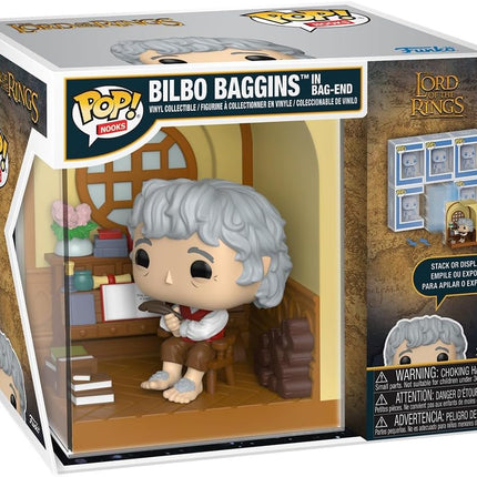 Funko Pop! Nooks: The Lord of The Rings - Bilbo Baggins in Bag-End Vinyl Figure