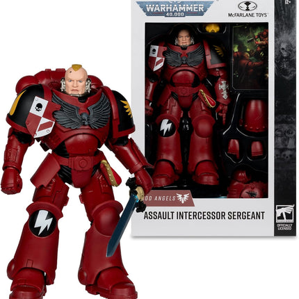 McFarlane Warhammer 40,000 - Assault Intercessor Sergeant (Blood Angel)