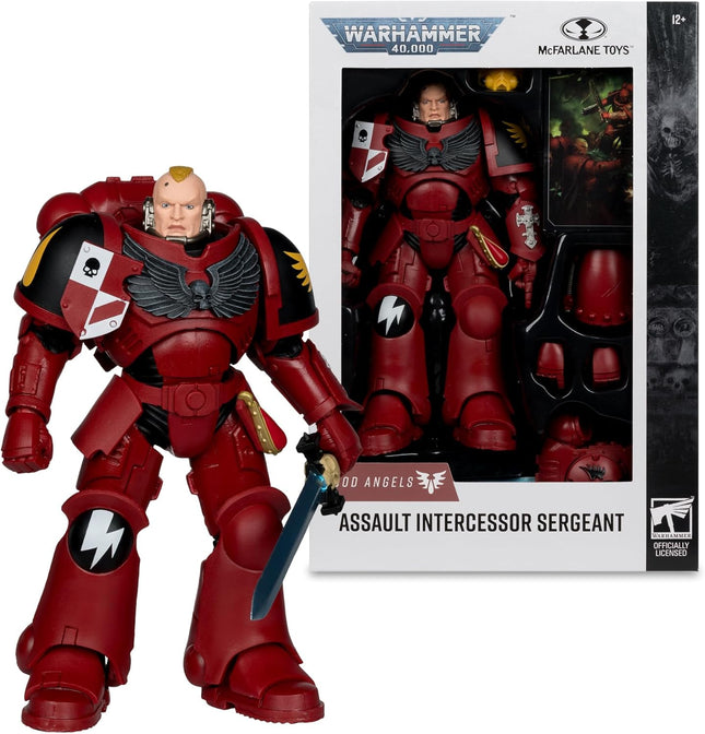 McFarlane Warhammer 40,000 - Assault Intercessor Sergeant (Blood Angel)