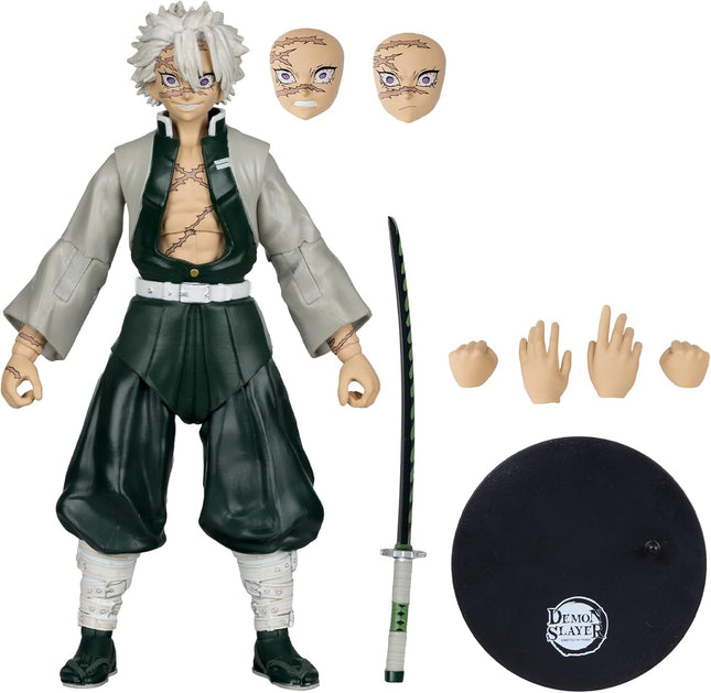 MCFARLANE Demon Slayer Sanemi Shinazugawa Action Figure