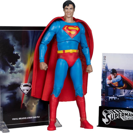 MCFARLANE TOYS DC Multiverse Superman (1978) Theatrical Deluxe - Action Figure