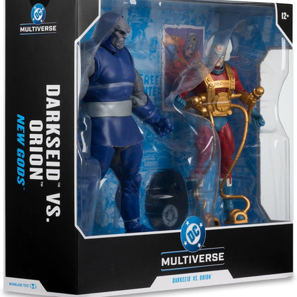 MCFARLANE TOYS DC Multiverse Darkseid vs Orion (New Gods) 2-Pack Action Figure