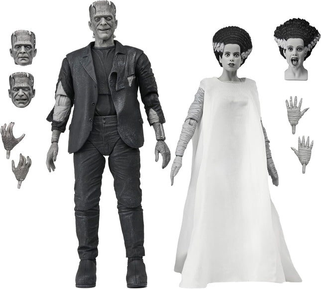 NECA Universal Monsters The Bride of Frankenstein - 90th Anniversary - 2-Pack Figures