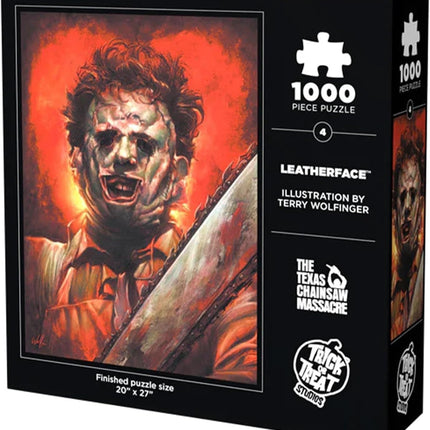 Trick Or Treat Studios Texas Chainsaw Massacre Leatherface 1000 Piece Puzzle
