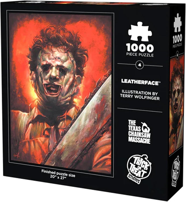 Trick Or Treat Studios Texas Chainsaw Massacre Leatherface 1000 Piece Puzzle
