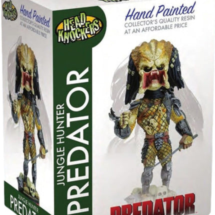NECA Collectible Predator - Head Knocker - Jungle Hunter with Spear Toy Figure