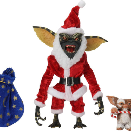 NECA Gremlins Ultimate Santa Stripe with Gizmo - Action Figure