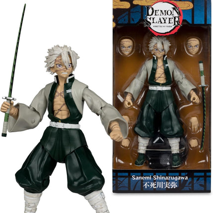 MCFARLANE Demon Slayer Sanemi Shinazugawa Action Figure