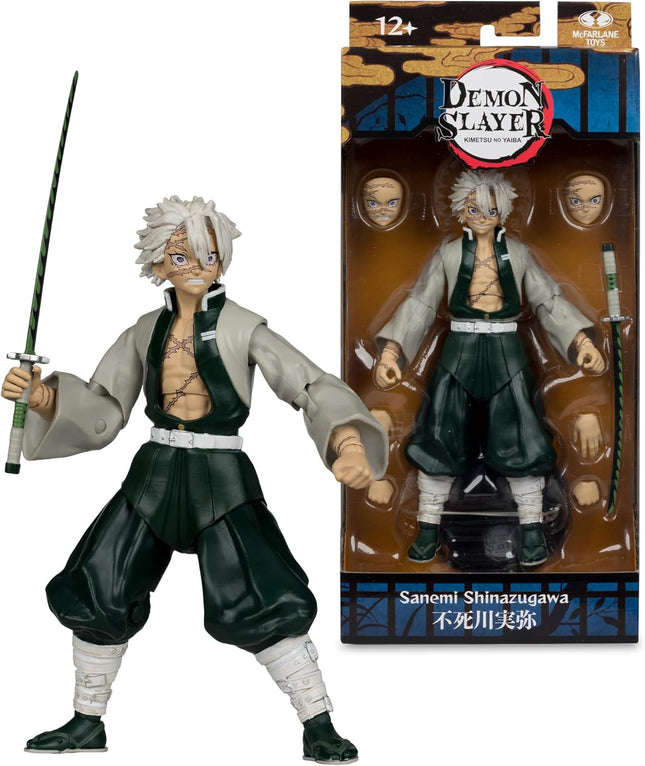 MCFARLANE Demon Slayer Sanemi Shinazugawa Action Figure