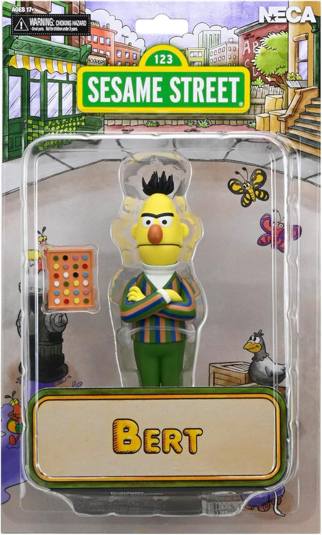NECA - Sesame Street - Toony Classics Bert Action Figure