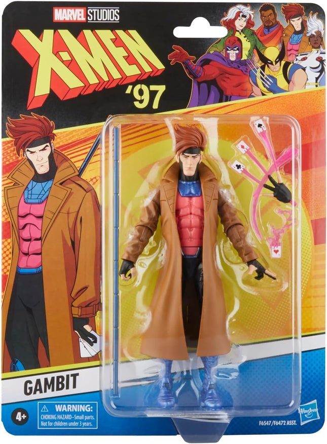Marvel Legends Series X-Men 97 Collectible Gambit 6" Action Figures