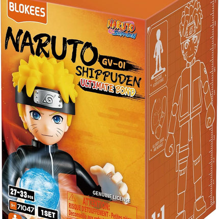 BLOKEES Naruto Ultimate Bond - GV01 - 9pc Blind Box Set Display
