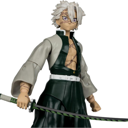 MCFARLANE Demon Slayer Sanemi Shinazugawa Action Figure