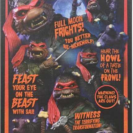 NECA Universal Monsters/TMNT Raphael as The Wolfman Action Figure