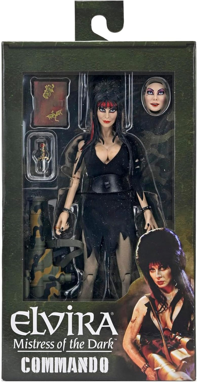NECA Elvira Mistress of the Dark Clothed Action Figure