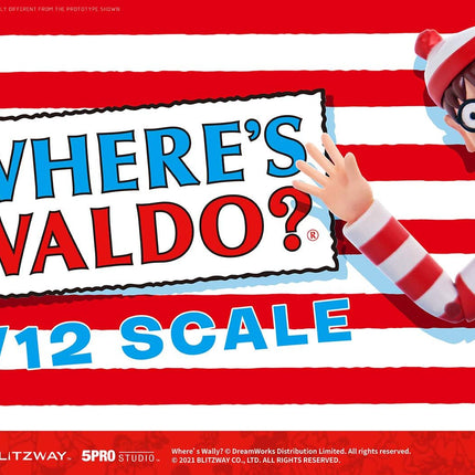 Blitzway Where's Waldo? Waldo 1/12th Scale Action Figure