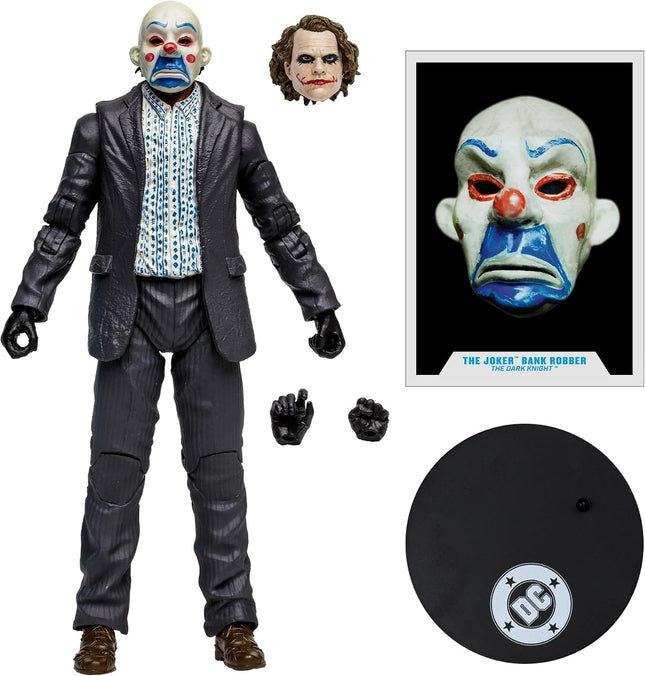 MCFARLANE TOYS DC Multiverse The Joker (Bank Robber - The Dark Knight) Action Figure