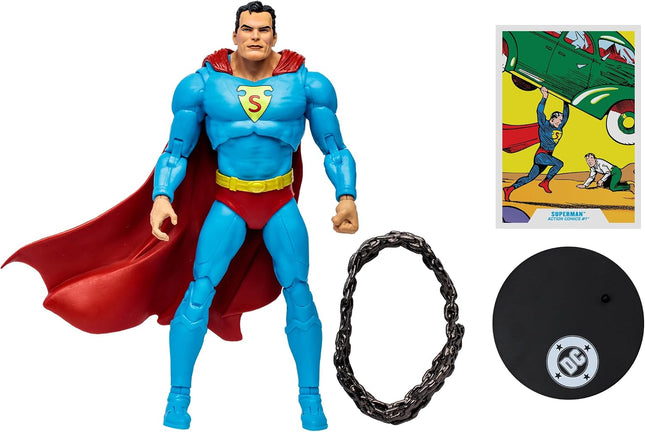 MCFARLANE TOYS DC Multiverse Vault Collection - Superman - Comics #1 - Action Figure