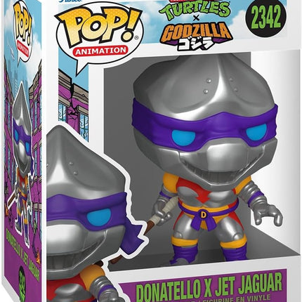 Funko Pop! Animation: Godzilla X TMNT- Donatello x Jet Jaguar Vinyl Figure #2342
