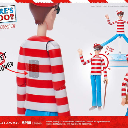 Blitzway Where's Waldo? Waldo 1/12th Scale Action Figure