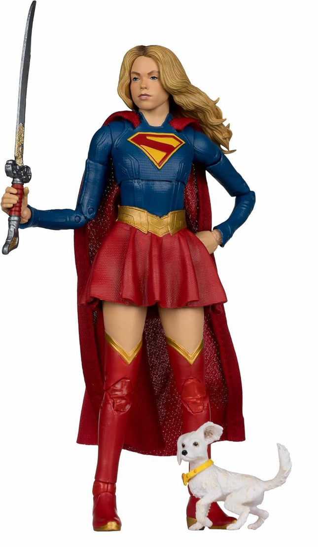 McFarlane Toys DC Multiverse Supergirl & Baby Krypto (Theatrical Deluxe) Action Figure