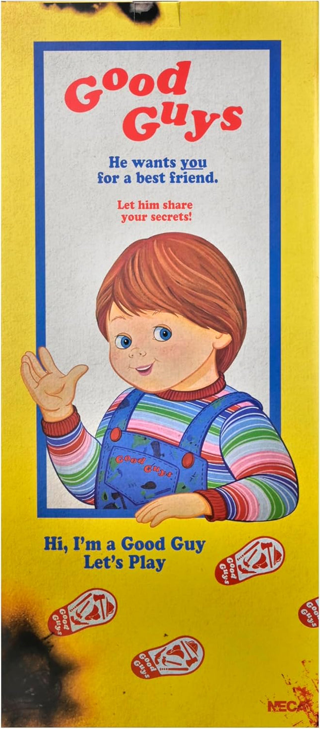 NECA Child's Play Bride of Chucky Life-Size Chucky 1:1 Scale Replica Doll with Screen-Accurate