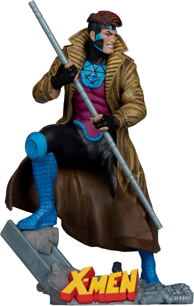 MCFARLANE TOYS Marvel Posed Gambit (X-Men #1) Statue
