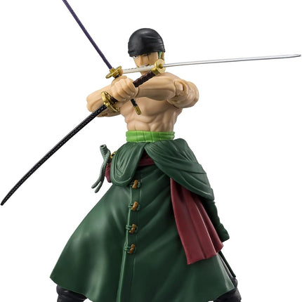BANDAI One Piece - Roronoa Zoro Three Sword Style Action Figure