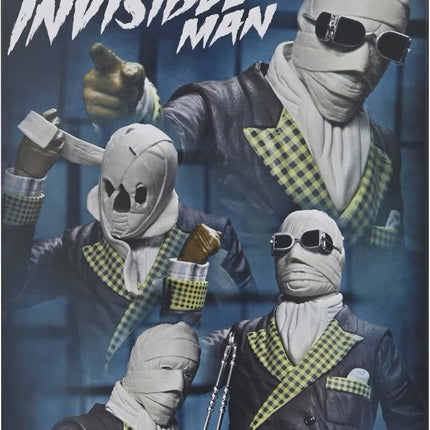 NECA Universal Monsters - The Invisible Man "Kemp House" (Color) Action Figure