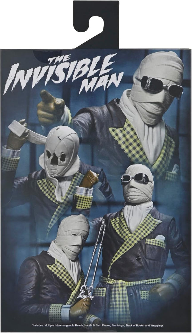 NECA Universal Monsters - The Invisible Man "Kemp House" (Color) Action Figure
