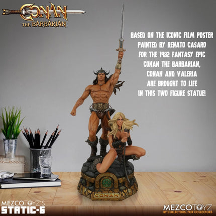 Mezco Conan The Barbarian (1982) - Static Statue
