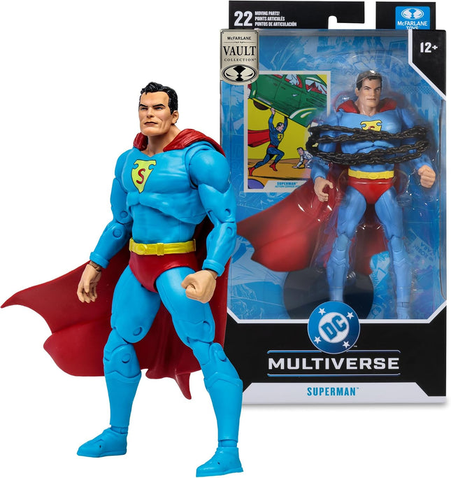 MCFARLANE TOYS DC Multiverse Vault Collection - Superman - Comics #1 - Action Figure