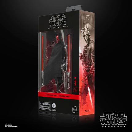 HASBRO Star Wars The Black Series Maul Shadow Lord - Maul - Action Figure