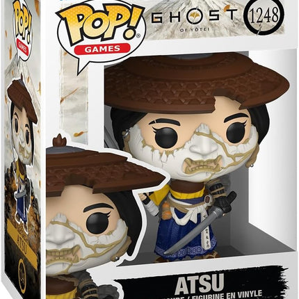 Funko Pop! Games: Ghost of Yotei - Atsu - Ghost of Tsushima Vinyl Figure #1248