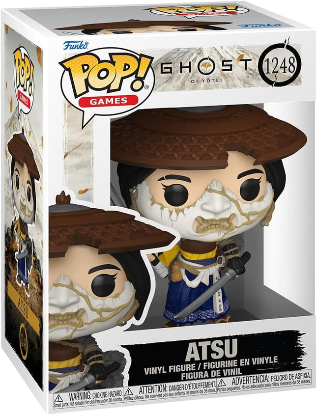 Funko Pop! Games: Ghost of Yotei - Atsu - Ghost of Tsushima Vinyl Figure #1248