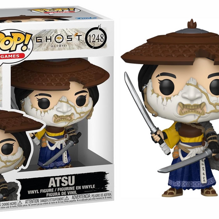 Funko Pop! Games: Ghost of Yotei - Atsu - Ghost of Tsushima Vinyl Figure #1248