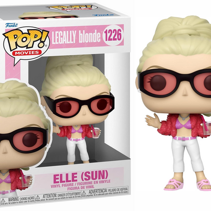 FUNKO Pop! Movies Legally Blonde - Elle (Sun) Vinyl Figure #1226