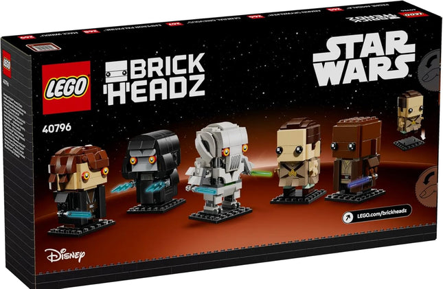 LEGO Star Wars BrickHeadz Revenge of The Sith Heroes & Villains 40796