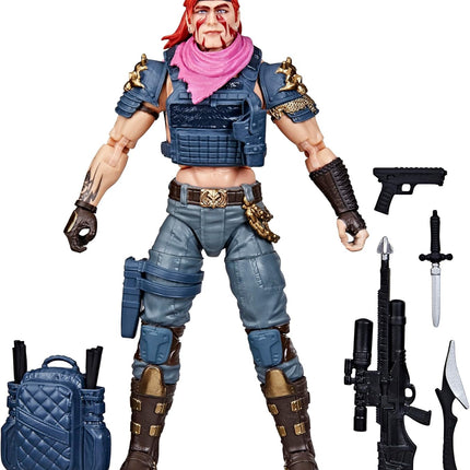 Classified Series #146, Dreadnok Zandar, Collectible 6 Inch Action Figure wit...