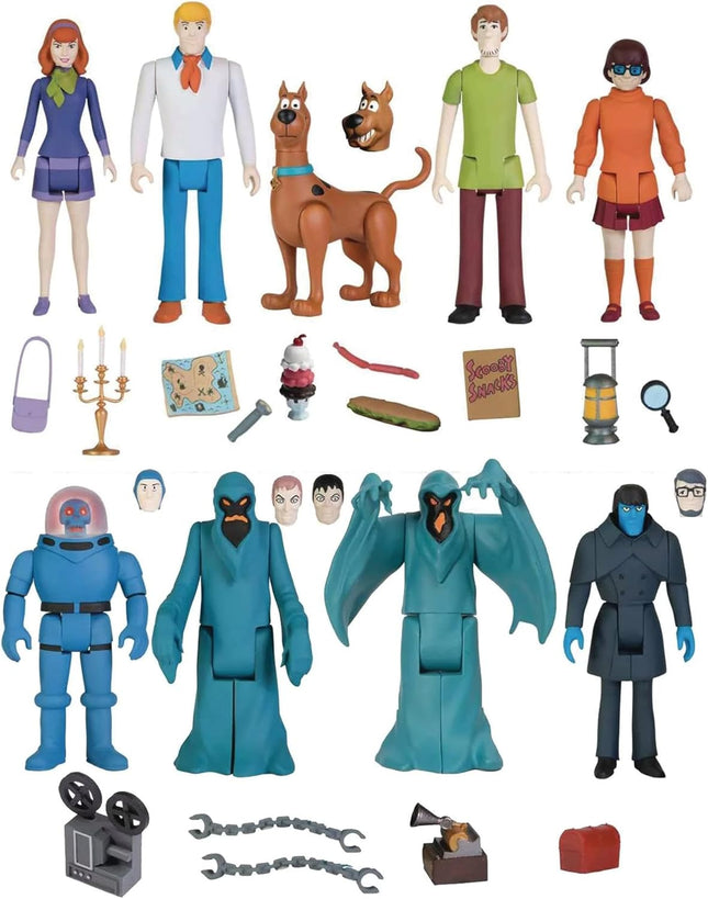 Mezco Scooby Doo Friends Foes Deluxe 5 Points Boxed Set