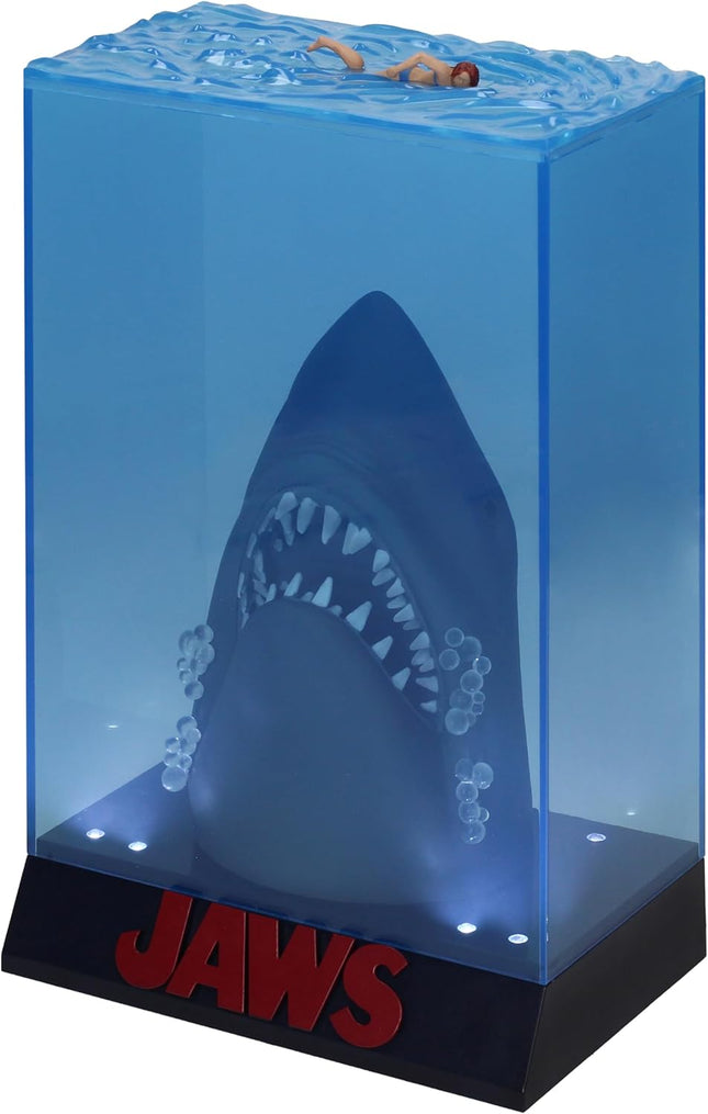 SD TOYS Jaws 50th Anniversary Light-Up 3D Movie Poster Statue