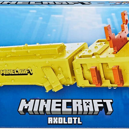 HASBRO NERF Super Soaker Minecraft Axolotl Water Blaster
