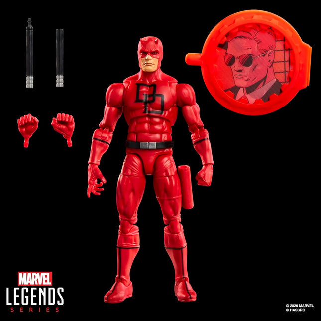 HASBRO Marvel Legends Secret Wars Daredevil (Lenticular Shield) - Action Figure