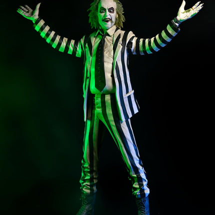 NECA - Beetlejuice - Striped Suit Beetlejuice with sound (1988 Movie)